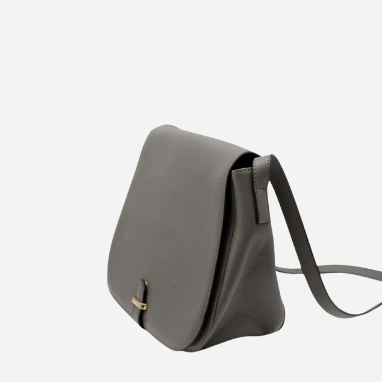 ALBERT PARK - Storm Pebbled Leather Saddle Bag - BeltNBags