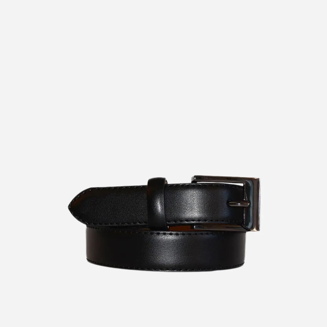 ALEX - Black Genuine Leather Boys Belt