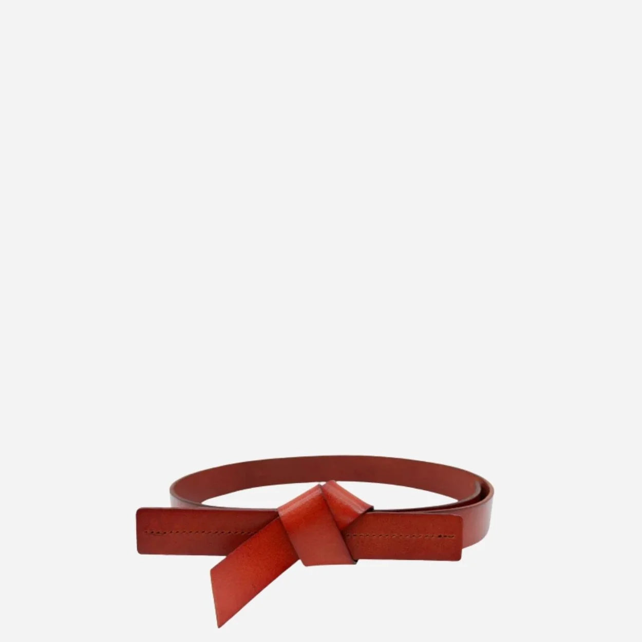 ALEXANDRIA - Women's Tan Genuine Leather Belt
