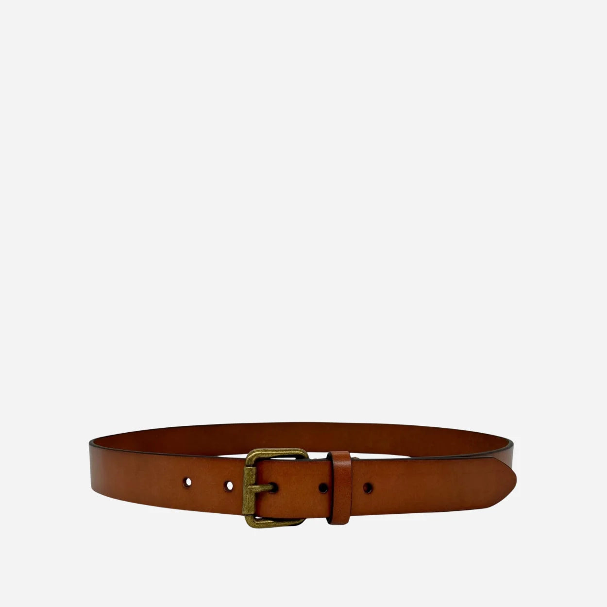 ANDY - Mens Tan Genuine Leather Belt