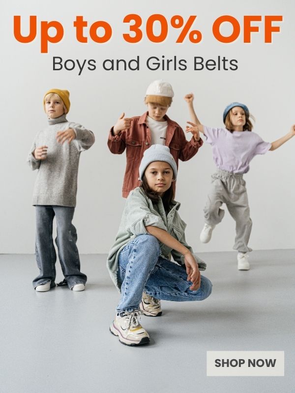 30% OFF on Kids Belts | BeltNBags