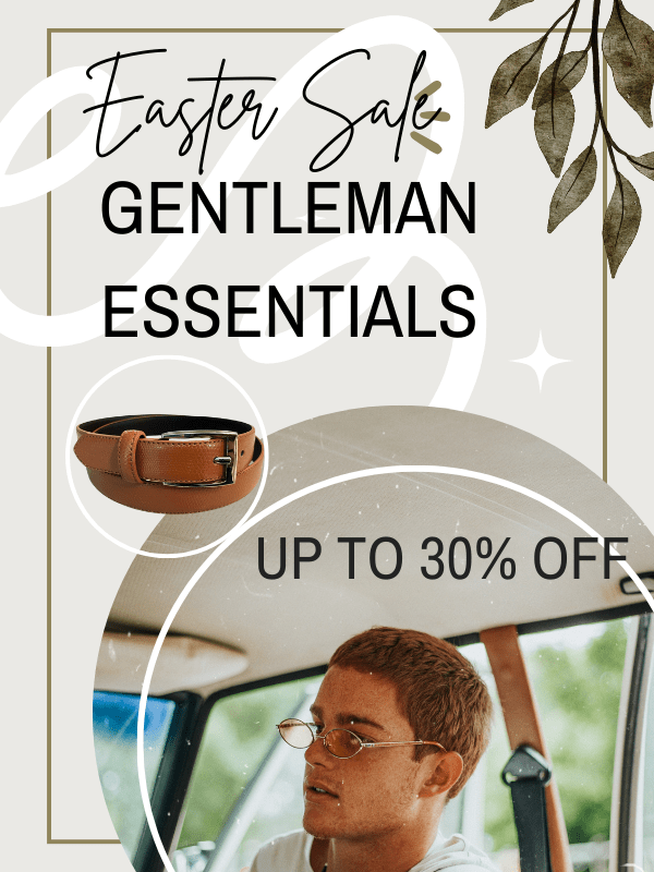 Easter sale on gentleman's essentials | BeltNBags