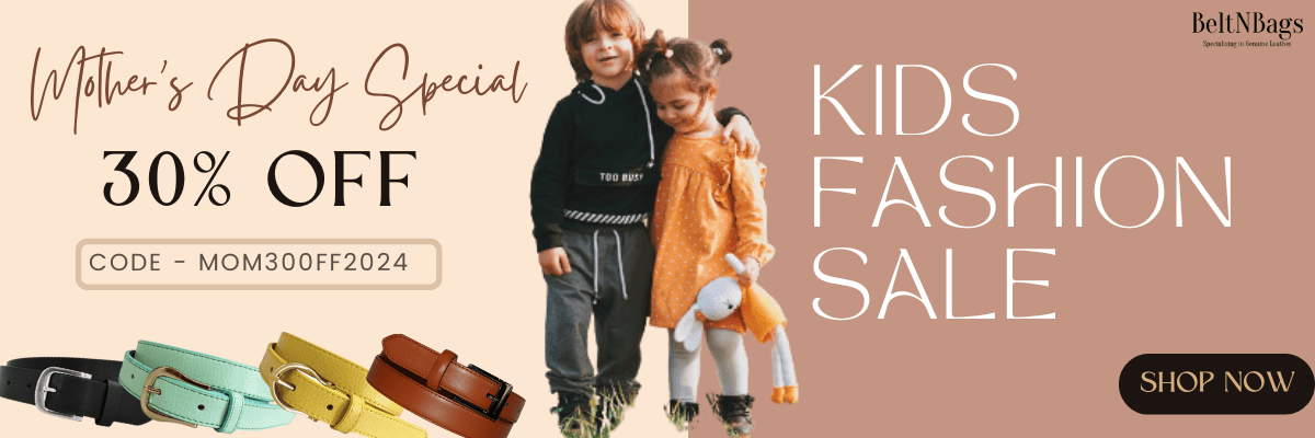 Mother's day Kid's Sale banner | BeltNBags