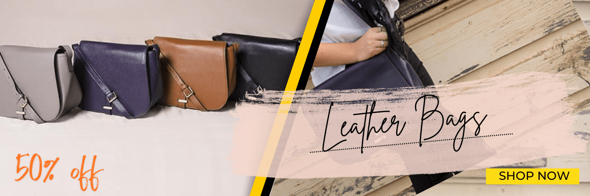 Leather bags sale banner | BeltNBags