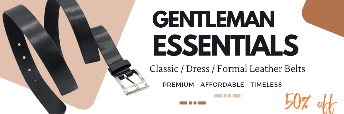 Gentleman Essentials banner | BeltNBags
