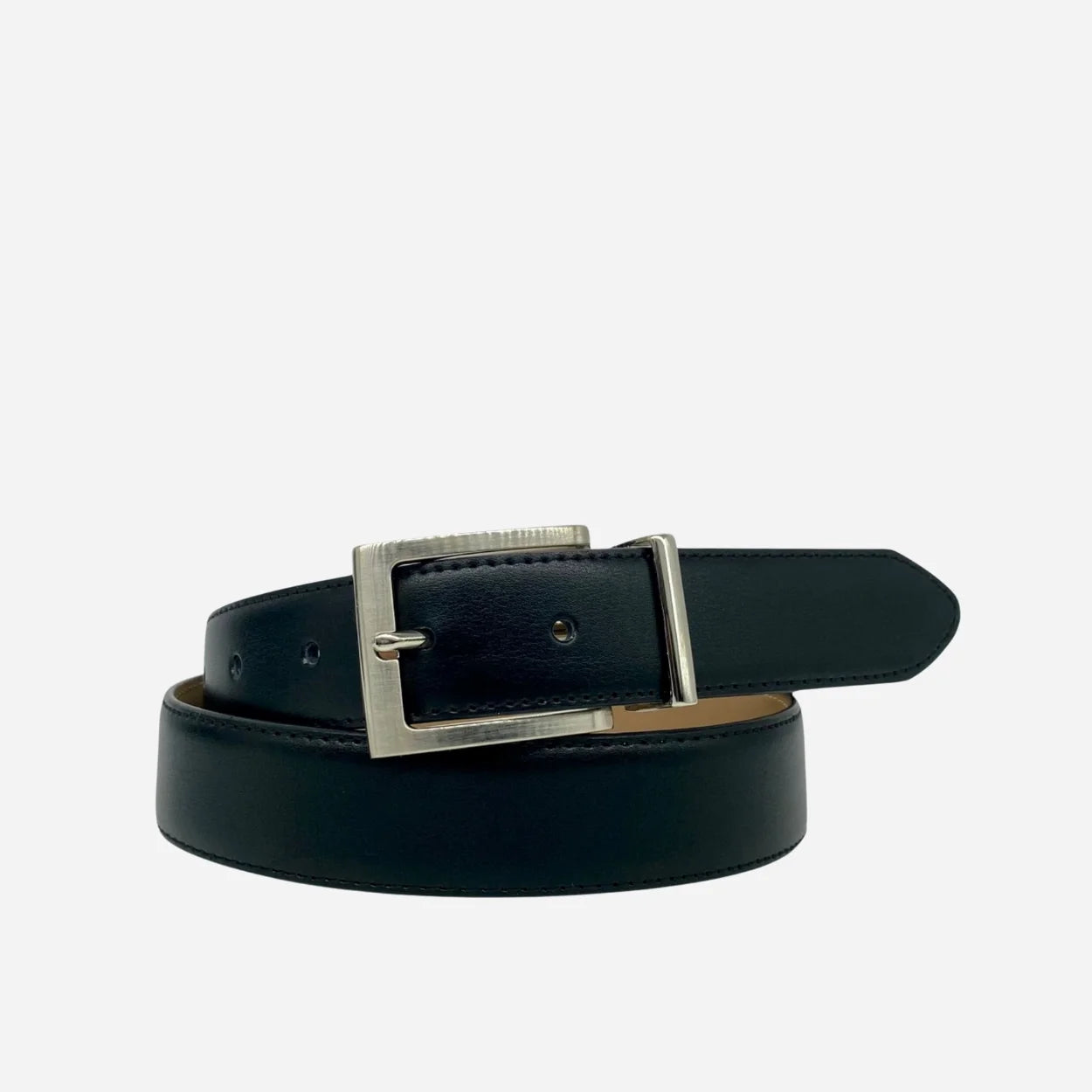 BOYD - Men's Black Genuine Leather Belt