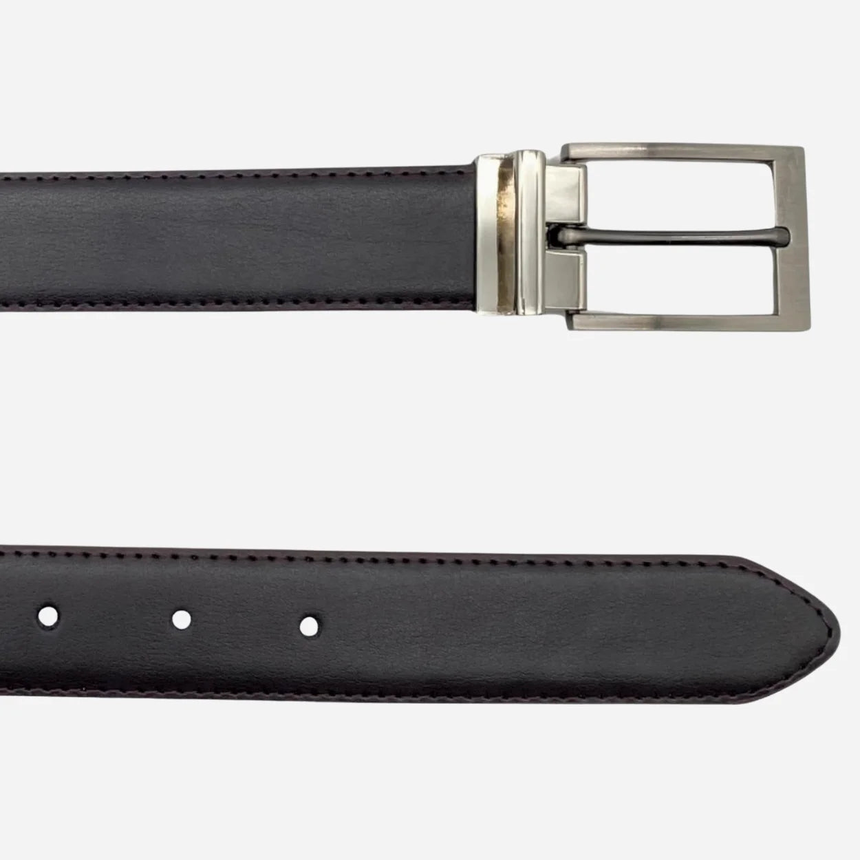 BRAYDEN - Men's Brown Genuine Leather Belt