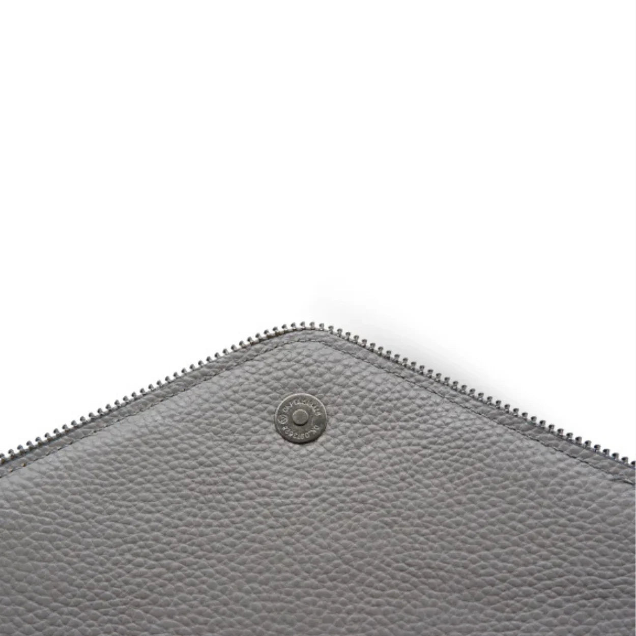 CASTLECRAG - Grey Genuine leather Clutch - BeltNBags