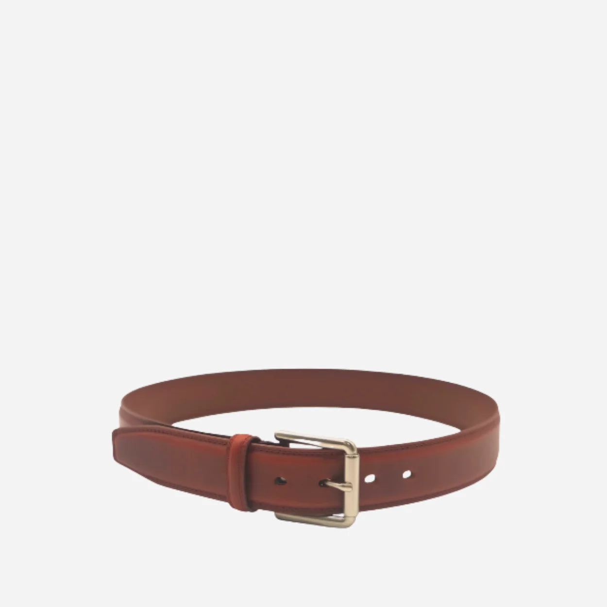 CHARLIE - Men's Tan Genuine Leather Belt