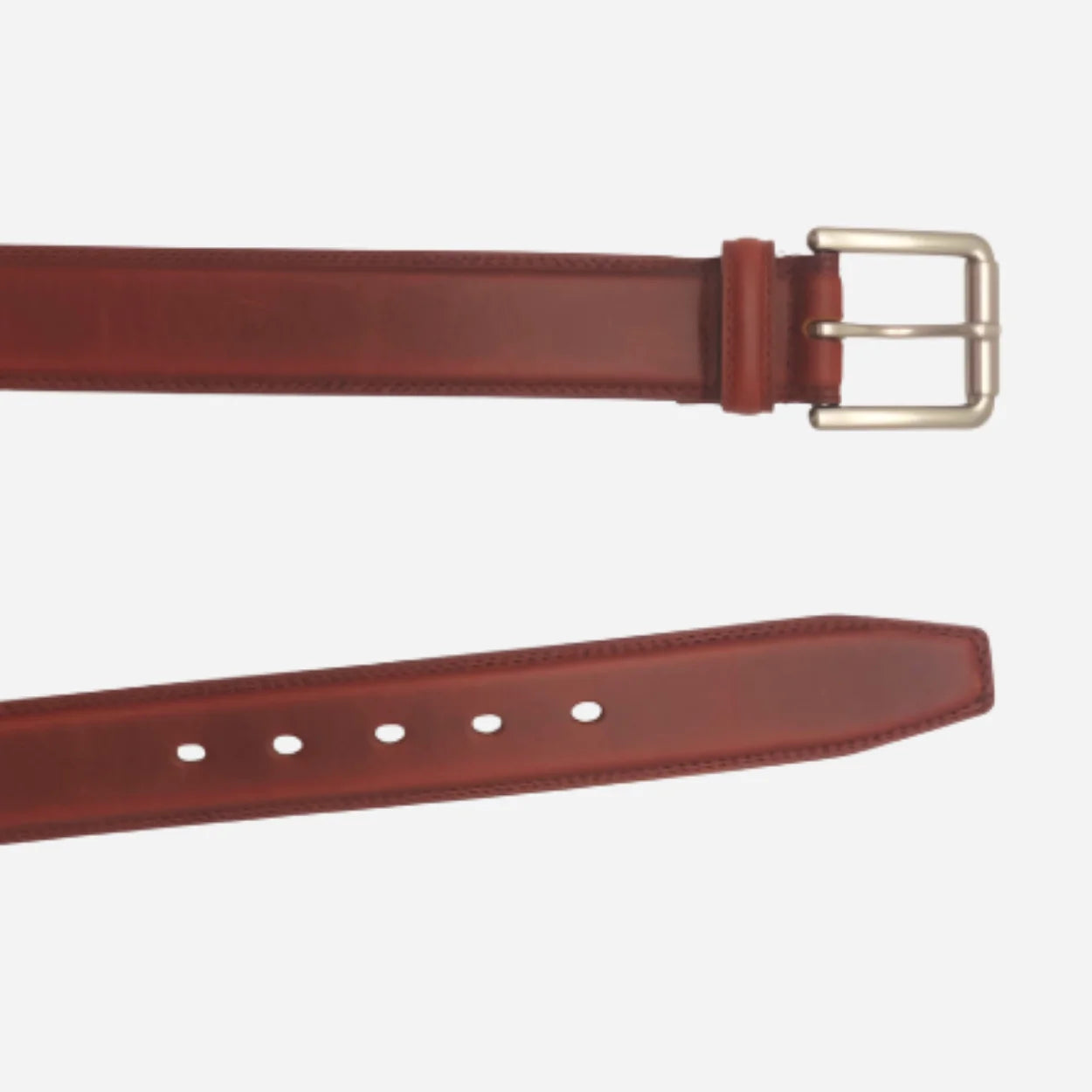 CHARLIE - Men's Tan Genuine Leather Belt