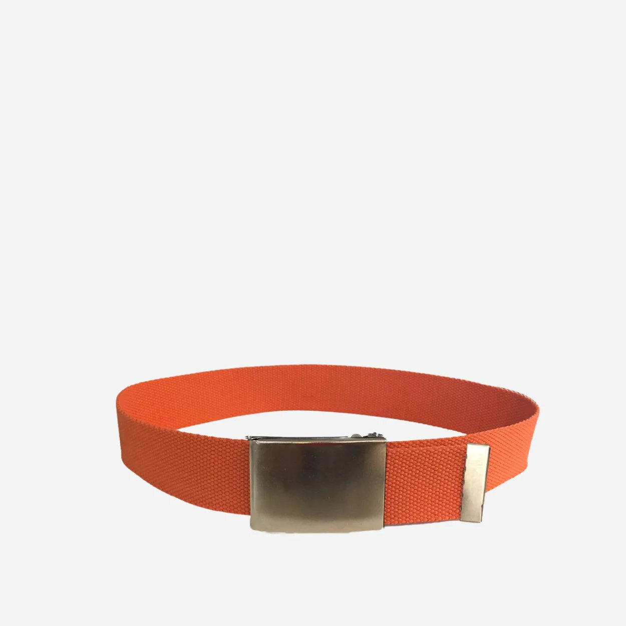 DEXTER - Cotton Nylon Webbing Belt with Silver Buckle (7 Colours)