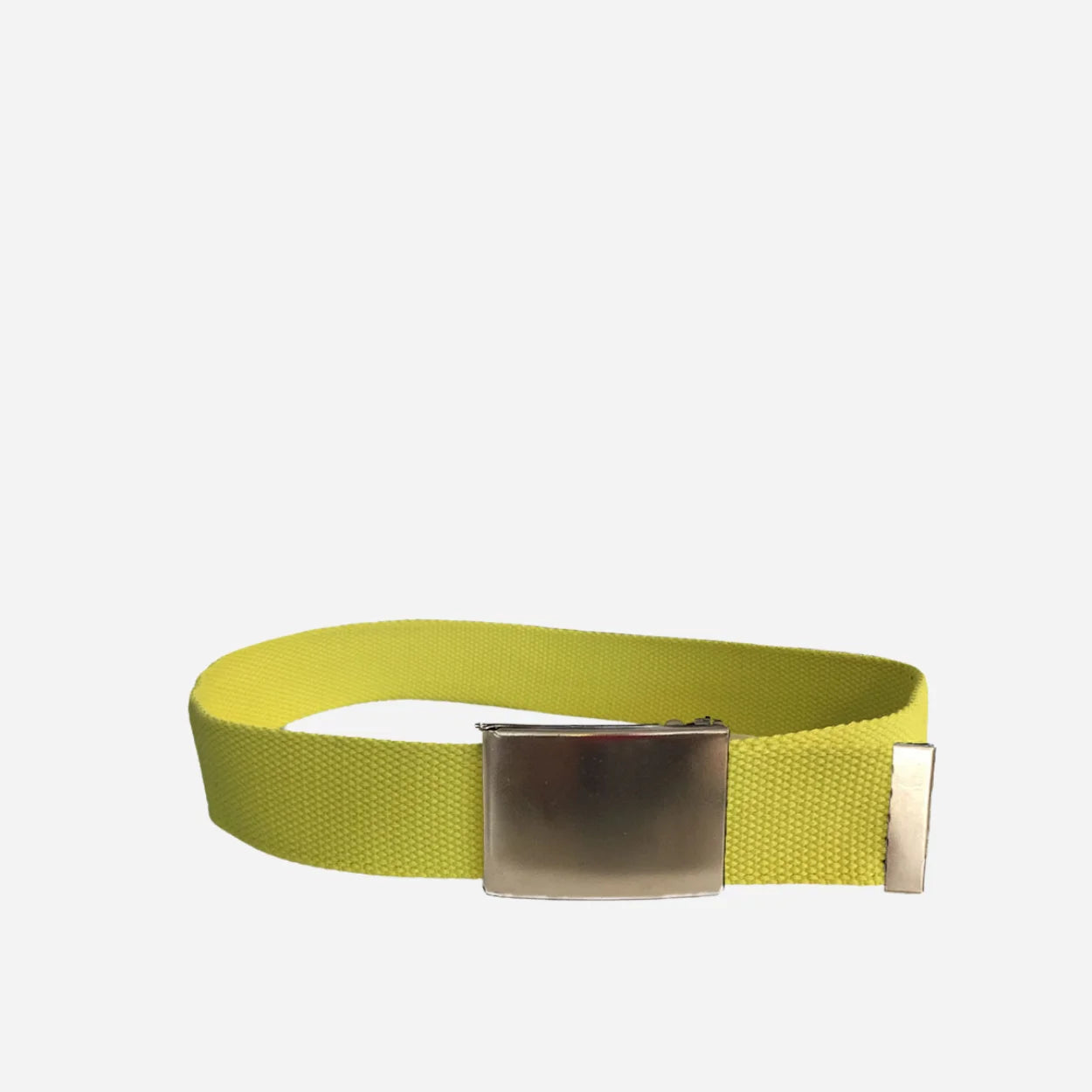 DEXTER - Cotton Nylon Webbing Belt with Silver Buckle (7 Colours)