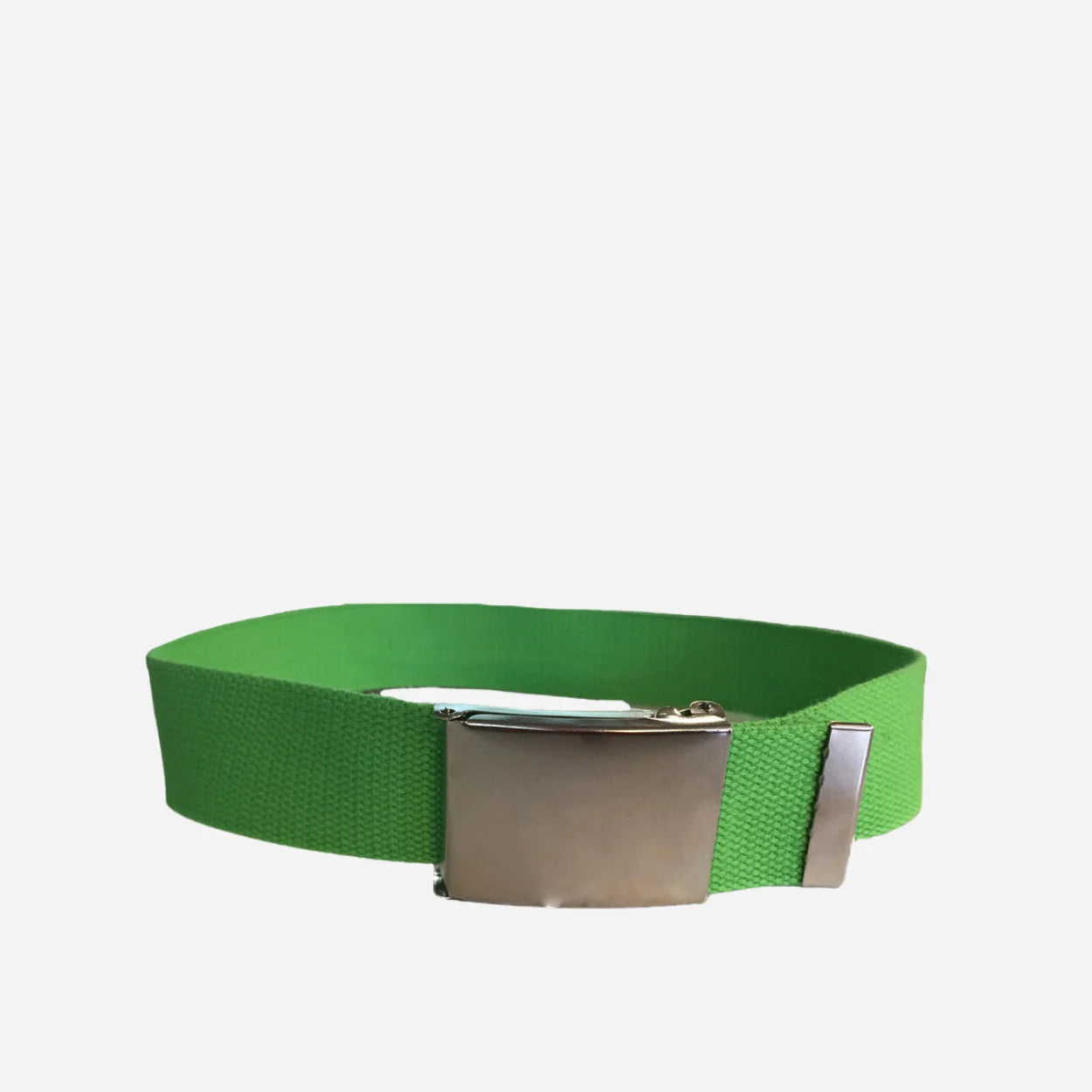 DEXTER - Cotton Nylon Webbing Belt with Silver Buckle (7 Colours)