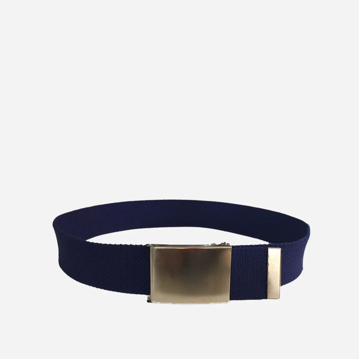 DEXTER - Cotton Nylon Webbing Belt with Silver Buckle (7 Colours)