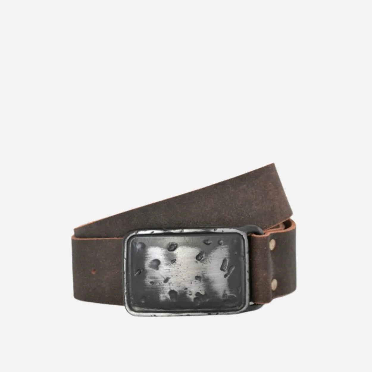 DIEGO - Mens Dark Brown Leather Belt - CLEARANCE - BeltNBags