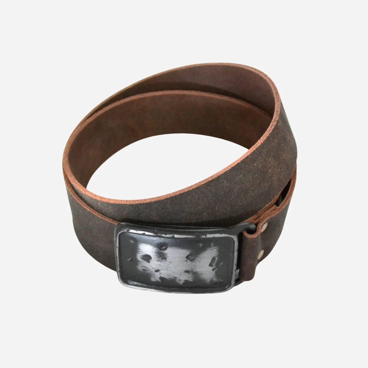DIEGO - Mens Dark Brown Leather Belt - CLEARANCE - BeltNBags