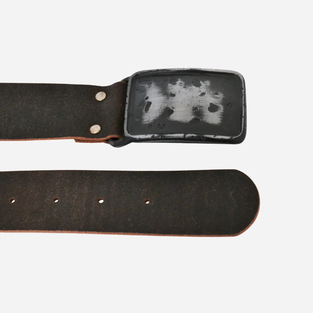 DIEGO - Mens Dark Brown Leather Belt - CLEARANCE - BeltNBags