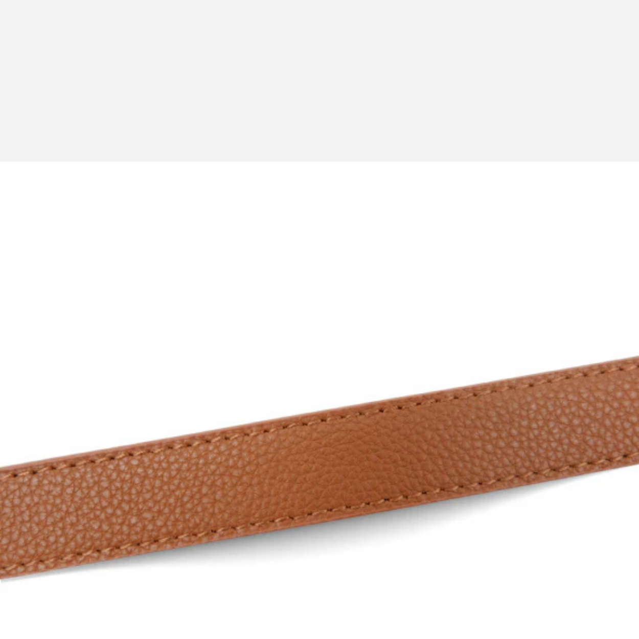 INDIGO - Women's Tan Genuine Leather Knot Waist Belt