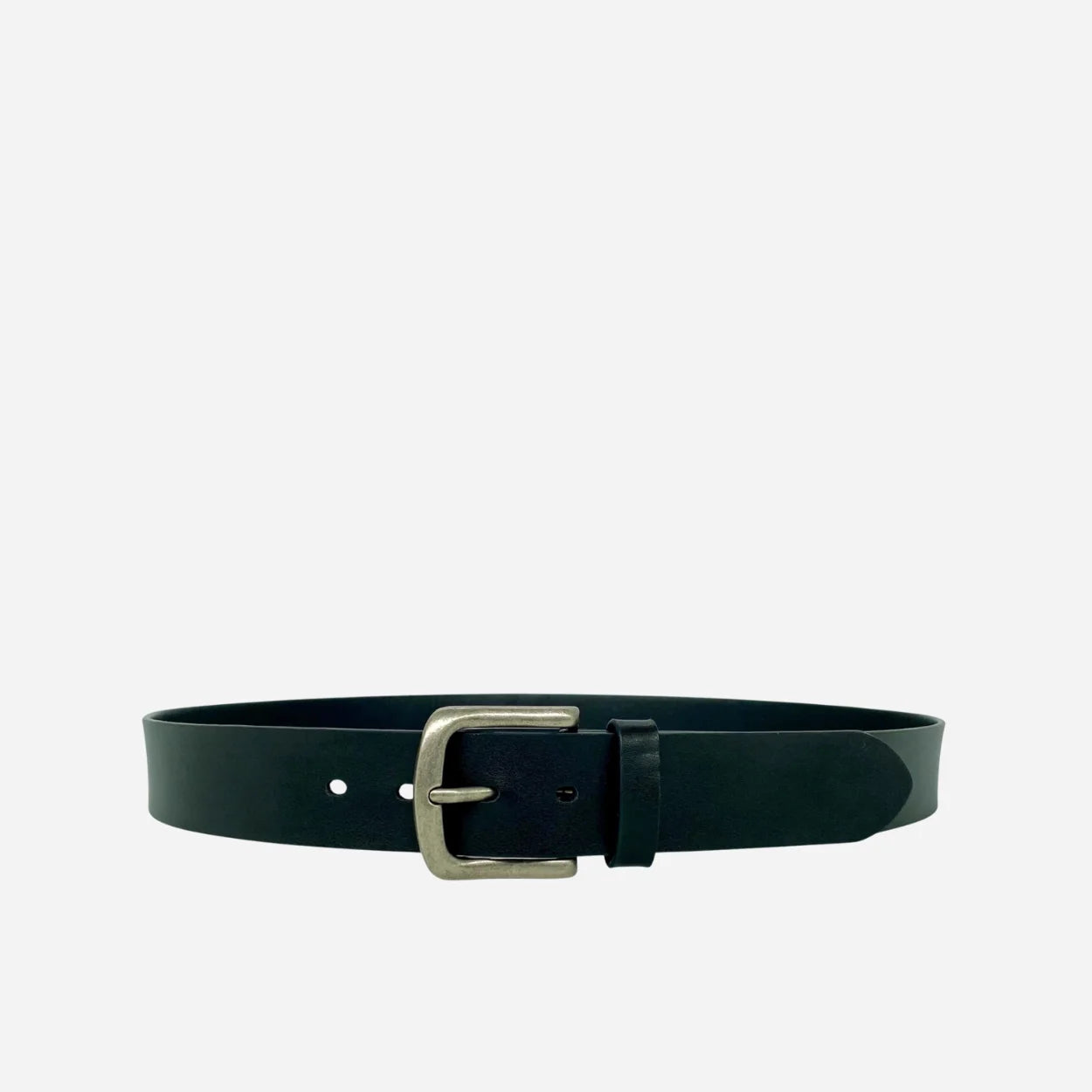 JACOB - Men's Black Genuine Leather Belt