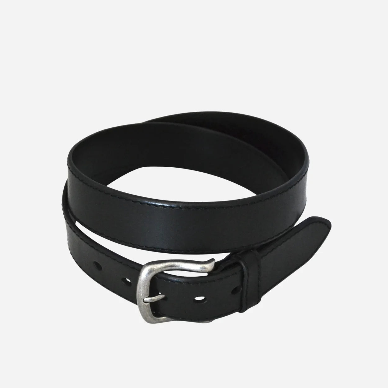 DERBY - Men's Black Genuine Leather Work Belt - BeltNBags