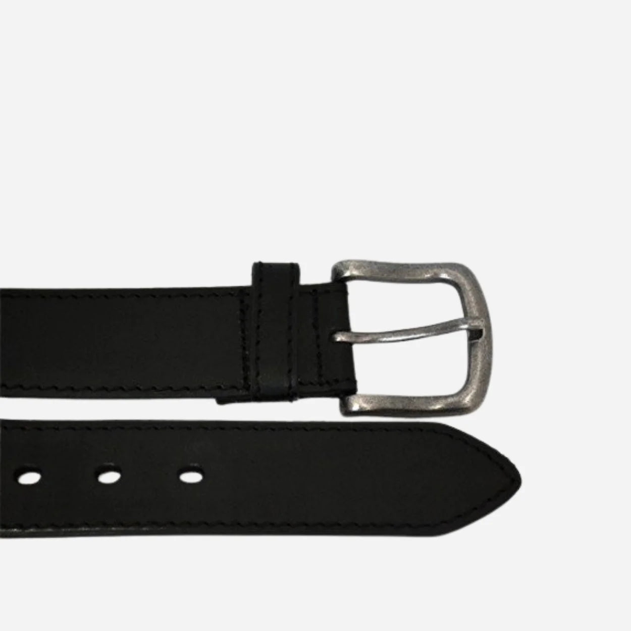 DERBY - Men's Black Genuine Leather Work Belt - BeltNBags
