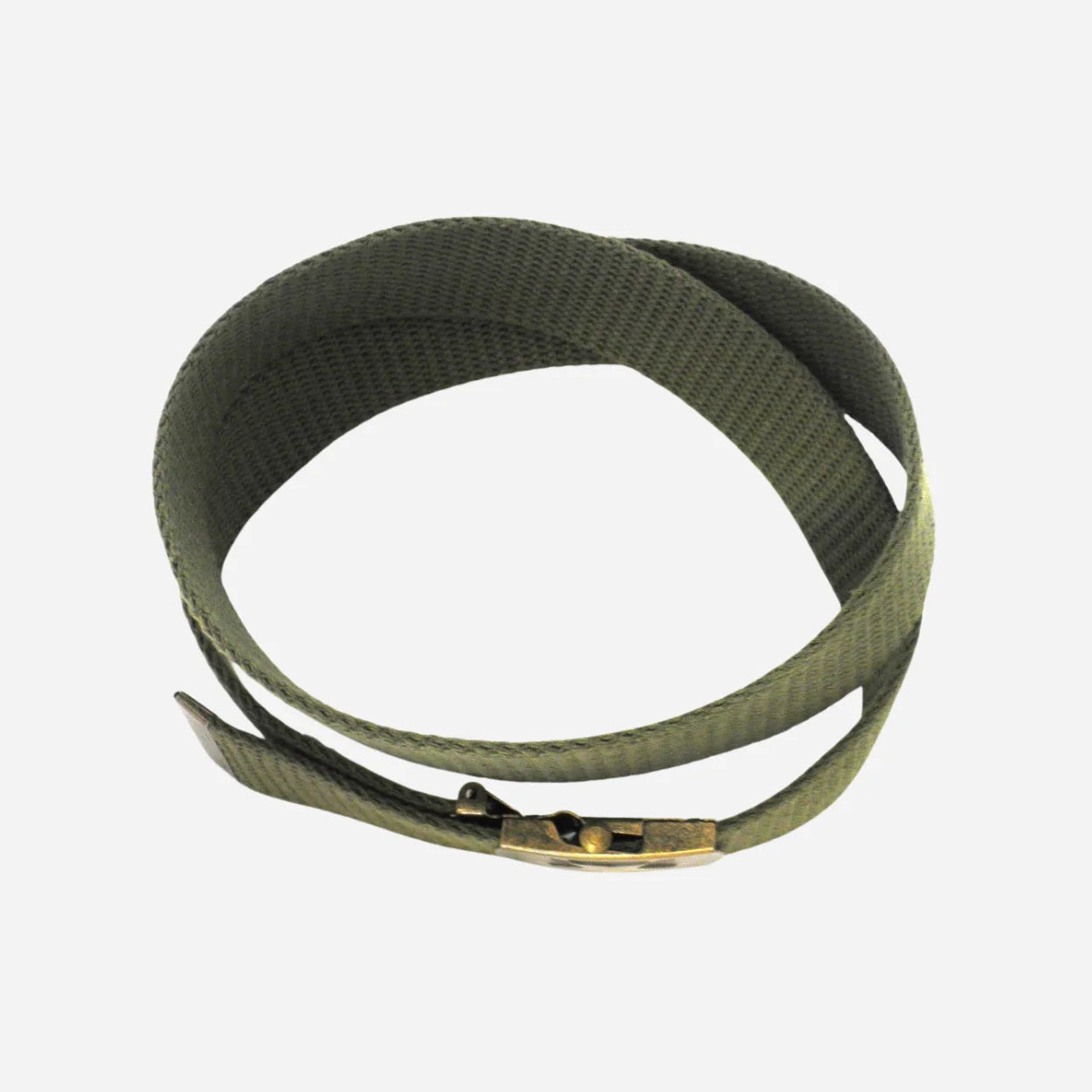 KELSO - Mens Khaki Webbing Belt - BeltNBags