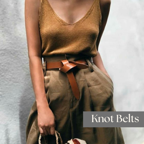 knot waist belt for ladies