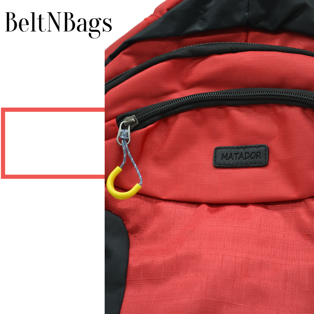 Red School Bag. Top Quality Zip