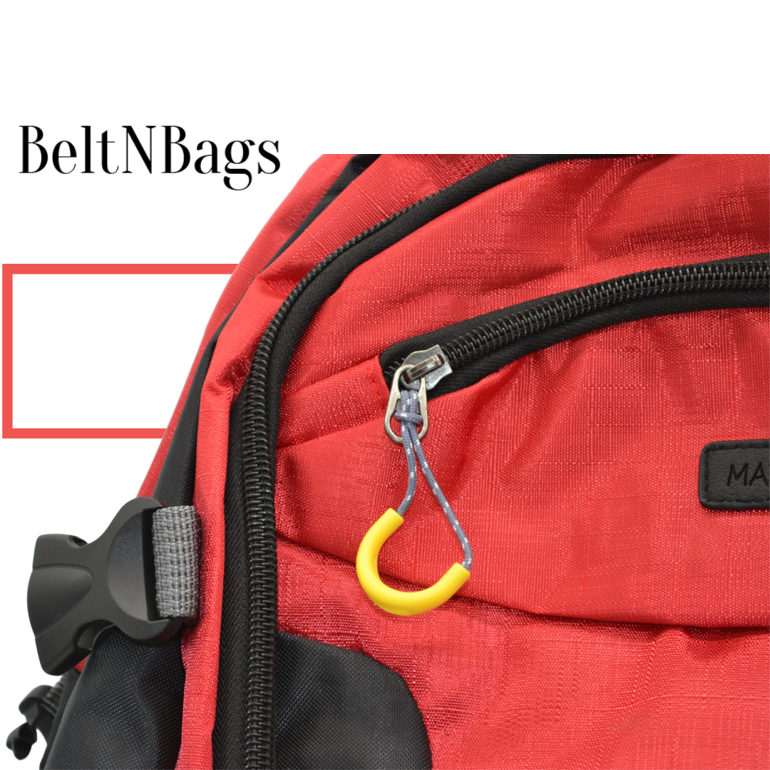 Red School Bag. Top Quality Zip and buckle