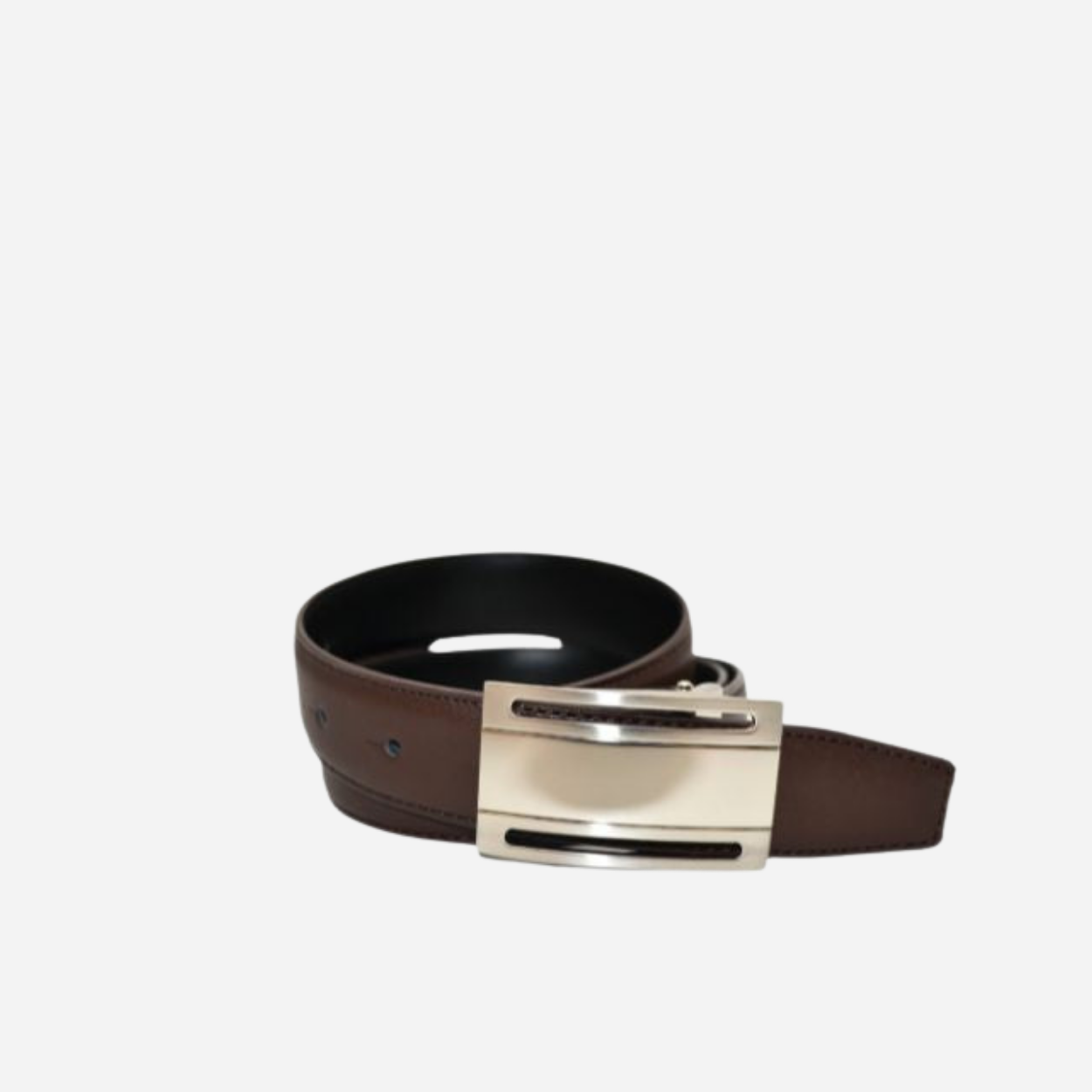Oxford - Brown Genuine Leather Men's Belt