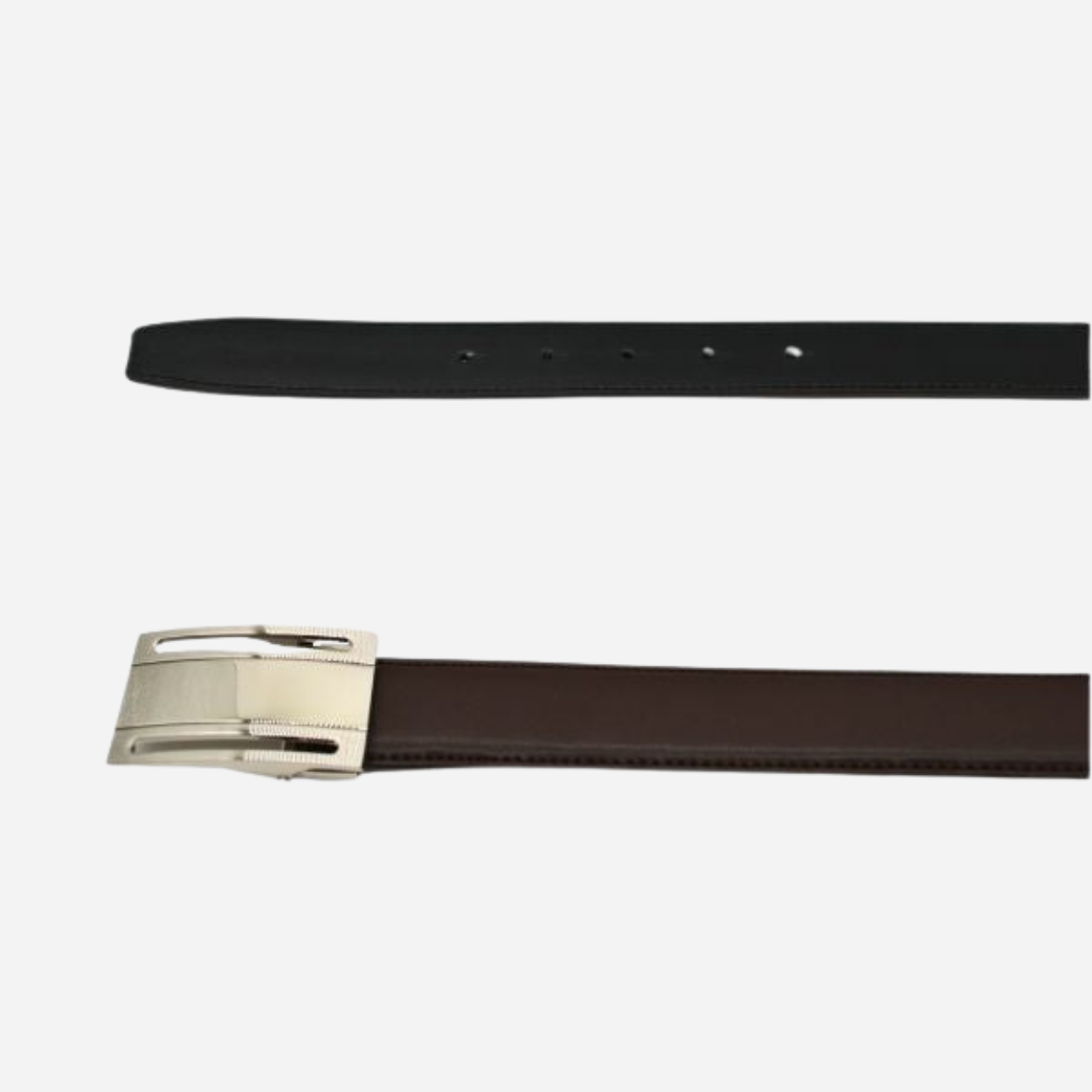 Oxford - Brown Genuine Leather Men's Belt