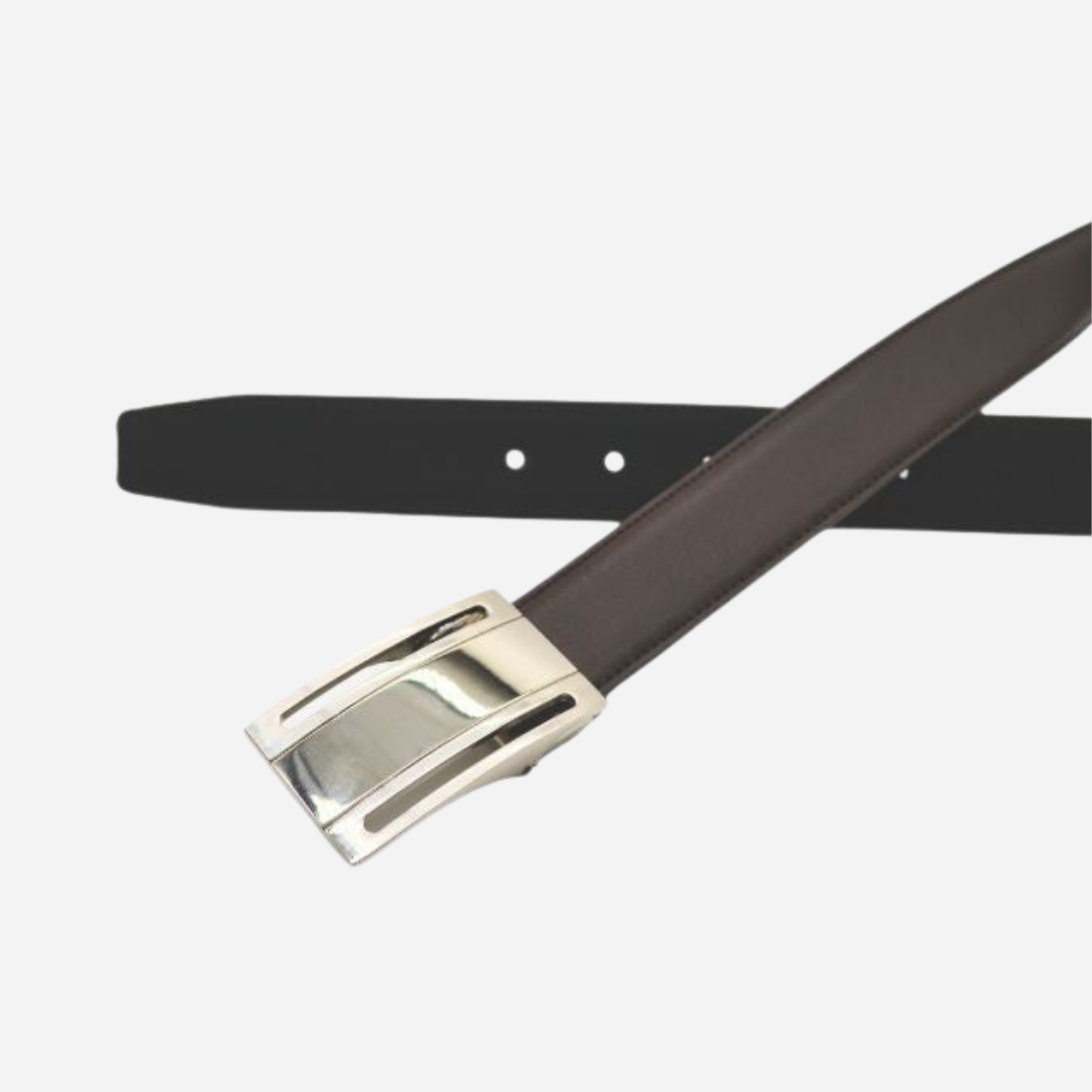 Oxford - Brown Genuine Leather Men's Belt