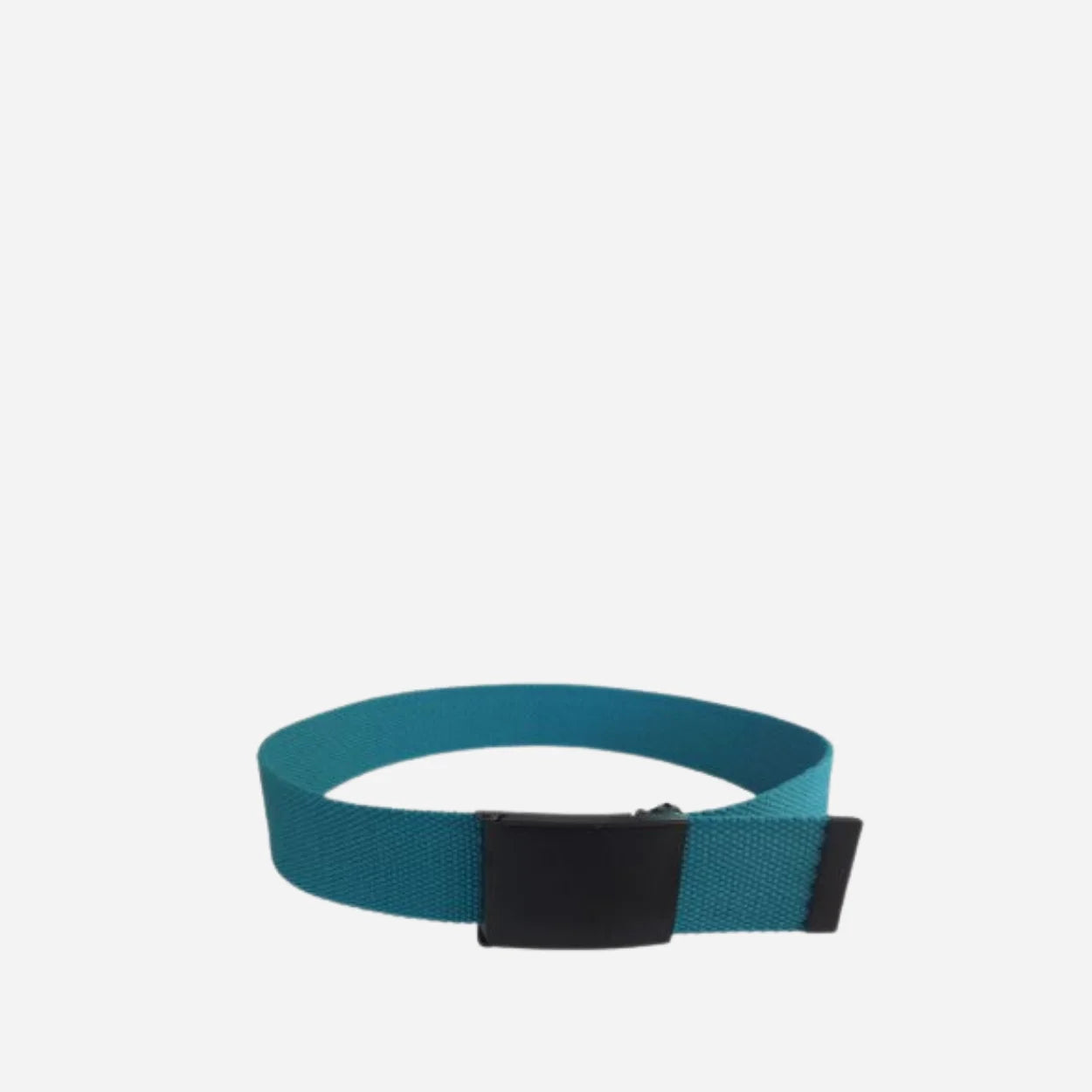 OTTO 2X1 - STANDARD SIZES Cotton Nylon Webbing Belt with Black Buckle (8 Colours)