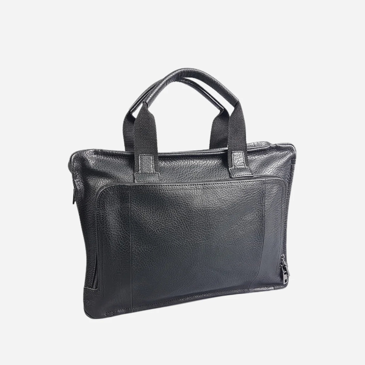 SIMON - Mens Genuine Leather Laptop Satchel Bag - BeltNBags