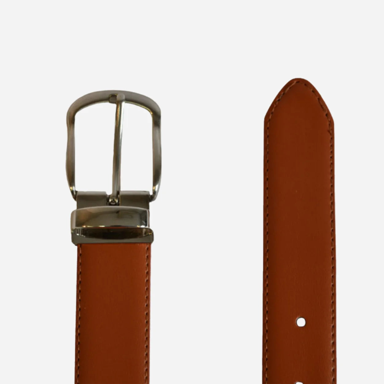 TENNYSON - Men's Tan Genuine Leather Belt