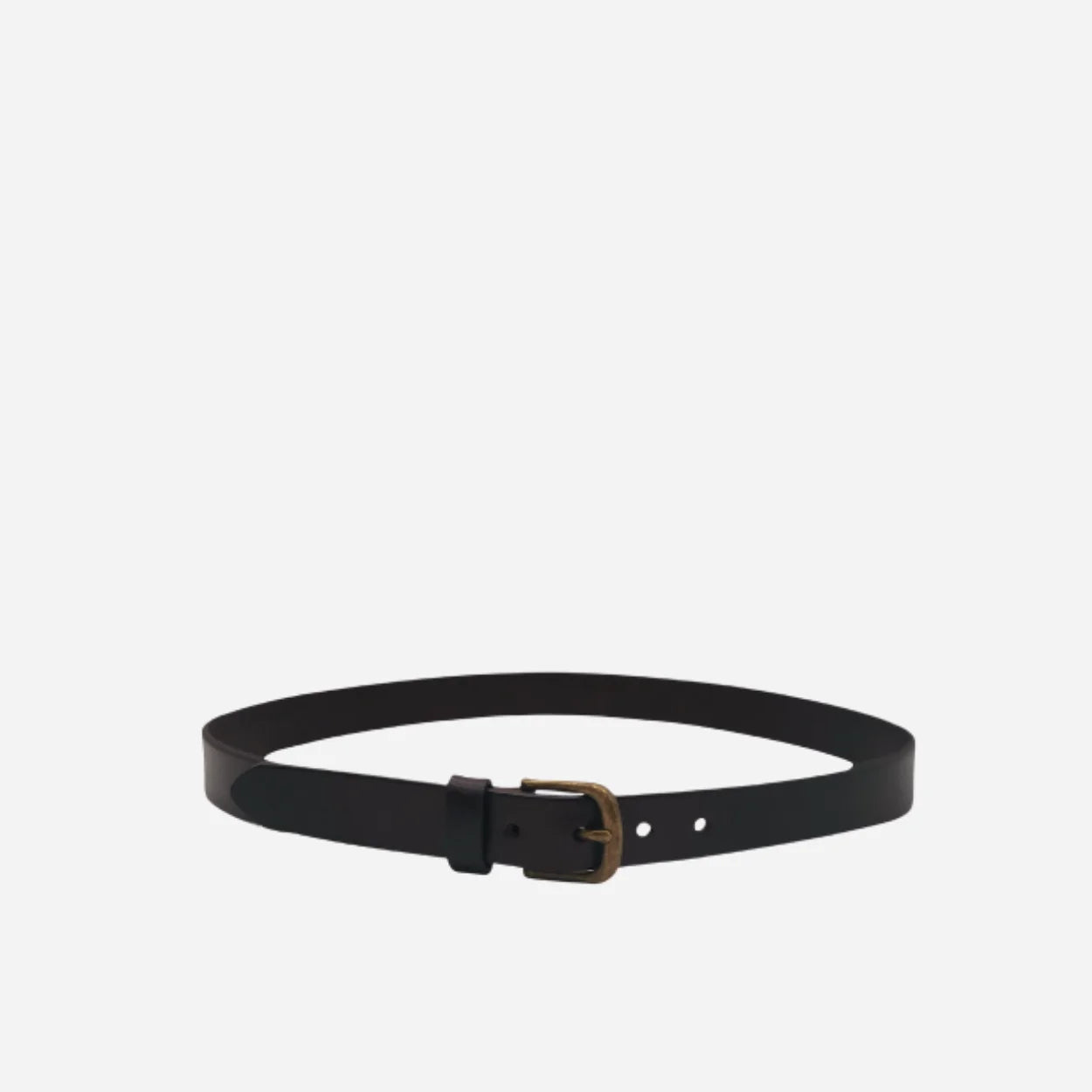 TOBEN - Mens Brown Genuine Leather Dress Belt