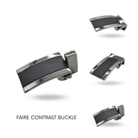 MARCO - Mens Navy & Black Genuine Leather Reversible Belt & select your own Buckle