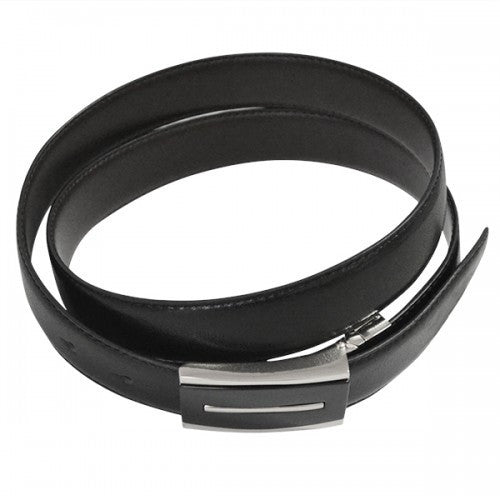 MALCOLM - Mens Black & Chocolate Reversible Genuine Leather Belt - Belt N Bags