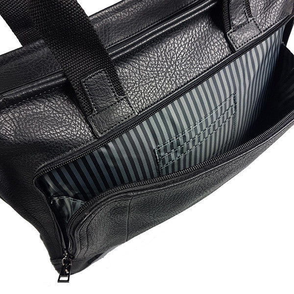 SIMON - Mens Genuine Leather Laptop Satchel Bag  - Belt N Bags