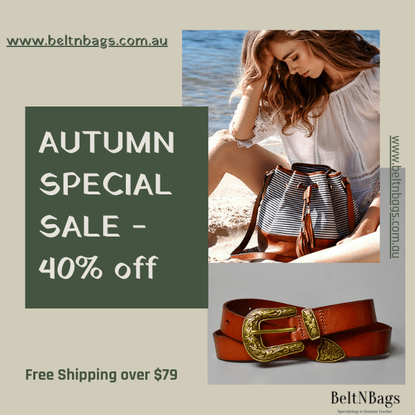 Discover Autumn Elegance with BeltNBags’ April Special Sale