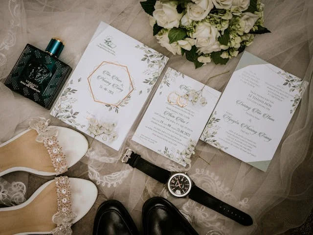 luxury leather wedding accessories