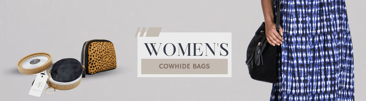 women cowhide bags & purses