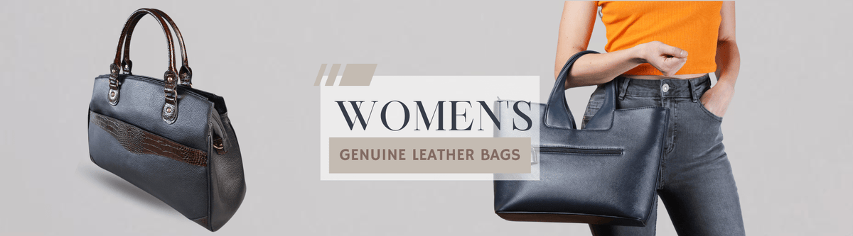 Women's genuine leather bags