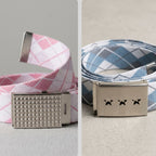 Piper Argyle Twin Pack Canvas Belts B1G1