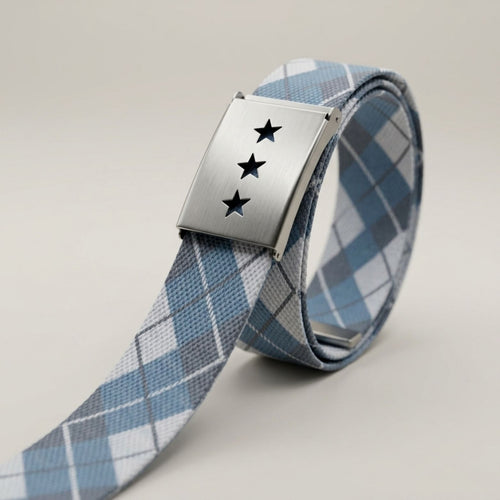 Piper Argyle Twin Pack Webbing Belts
