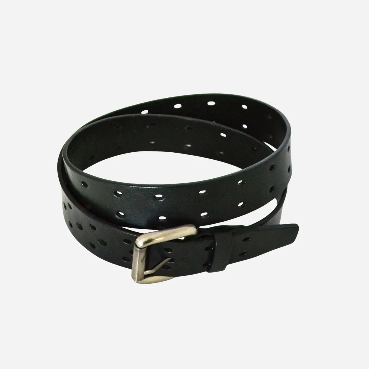 ABEL - Unisex Black Genuine Leather Belt