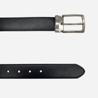 ACE - Men's Black Genuine Leather Belt