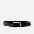ACE - Men's Black Genuine Leather Belt
