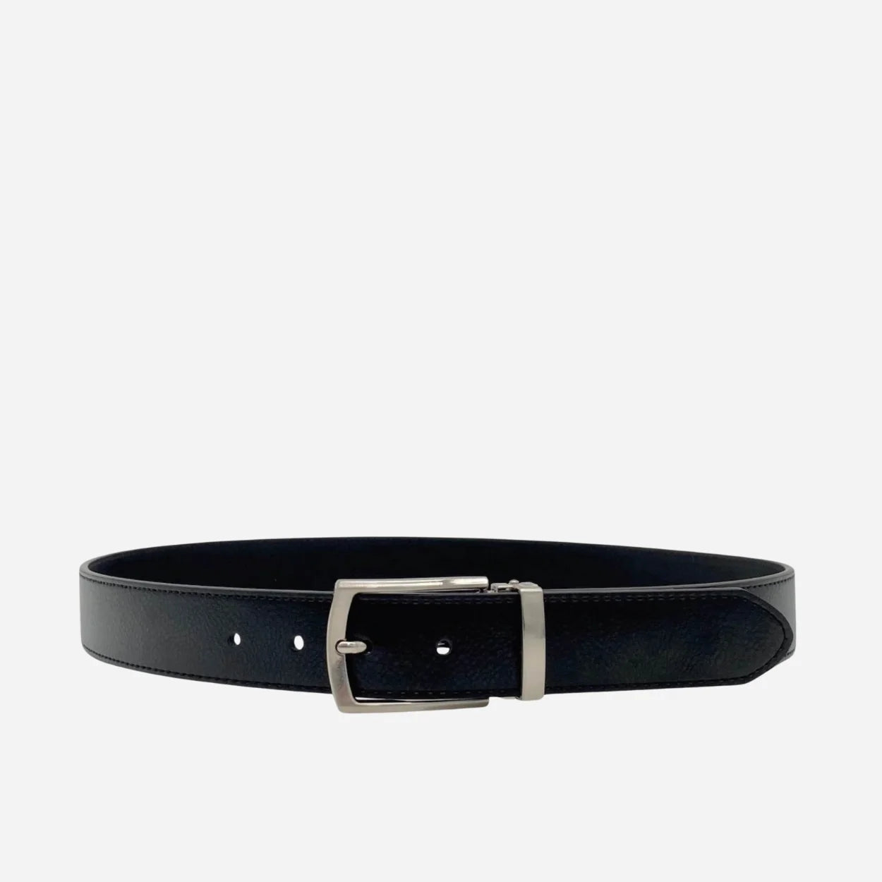 ACE - Men's Black Genuine Leather Belt