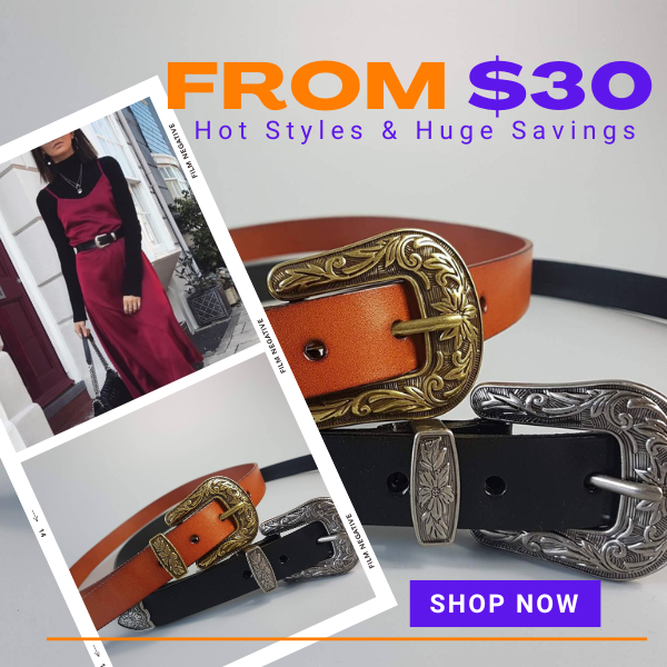 Women's Leather Belts for Sale | BeltNBags